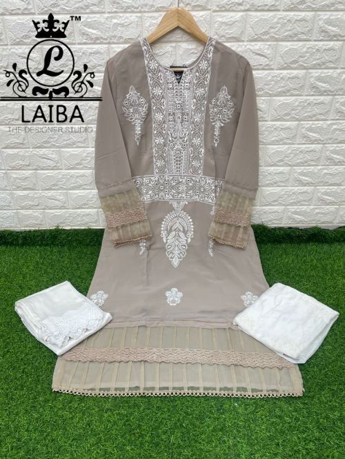 Laiba The Designer Studio Am 139 Fancy Designer Festive Wear Ready Made SUit Collection